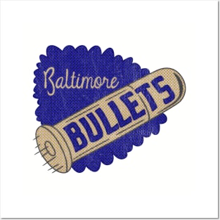Retro Baltimore Bullets Basketball 1963 Posters and Art